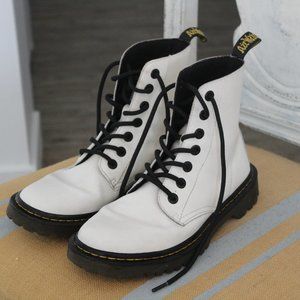 White Dr. Martens